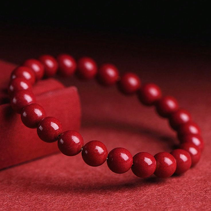 Natural Red Coral AAA Bracelet 8MM With Certificate