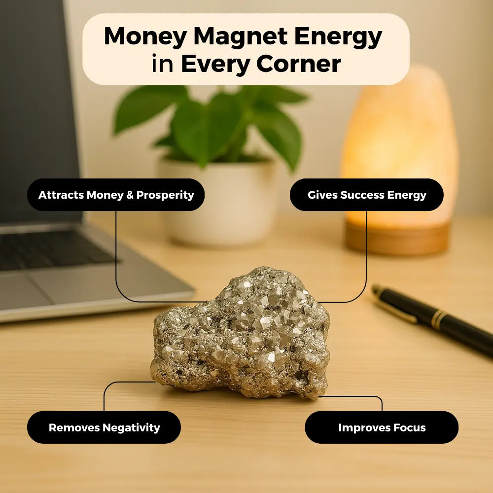 Money Magnet Peru Pyrite Cluster (AAA Quality)