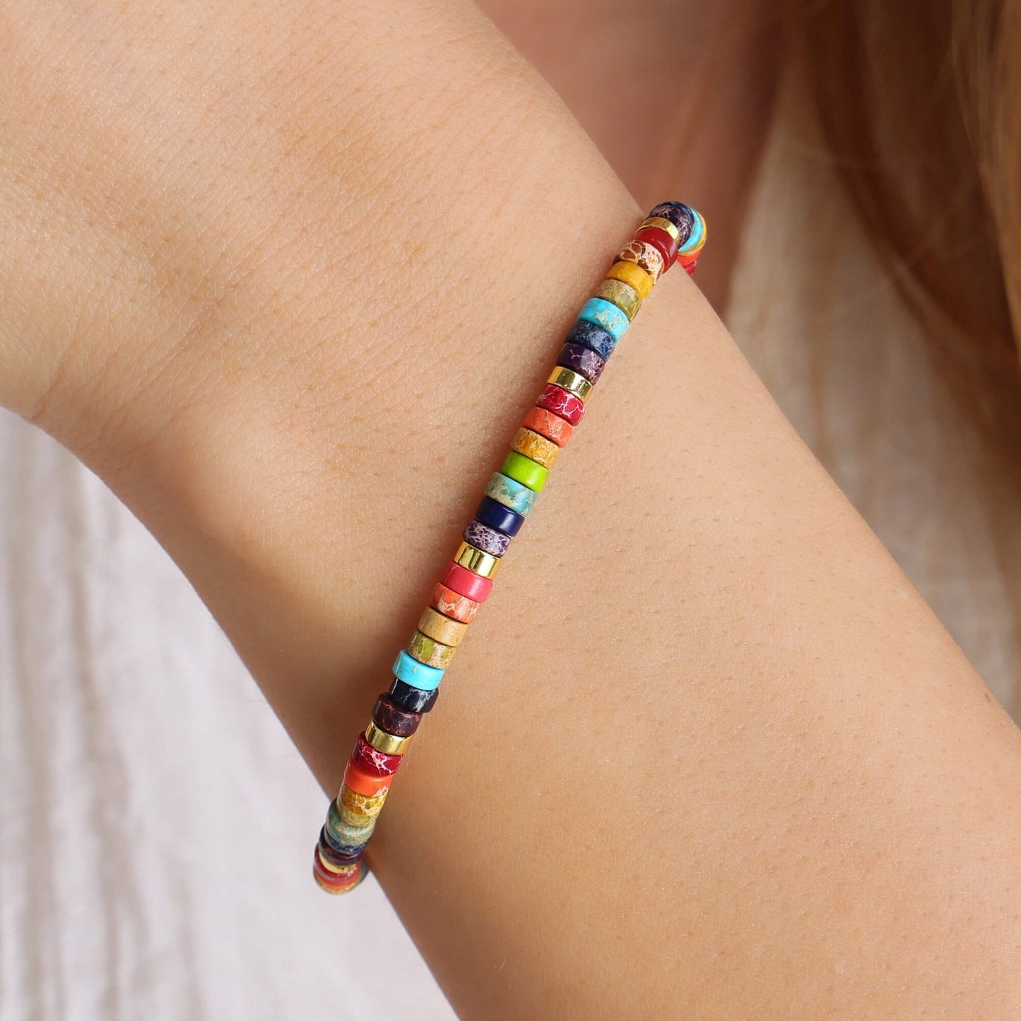 7 Chakra Braided Bracelet (Restore harmony within your mind)