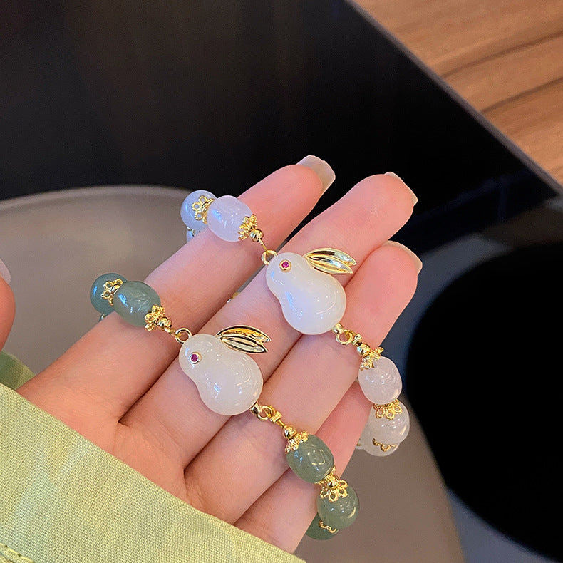 Green Aventurine and Jade Bracelet for Abundance & Balance