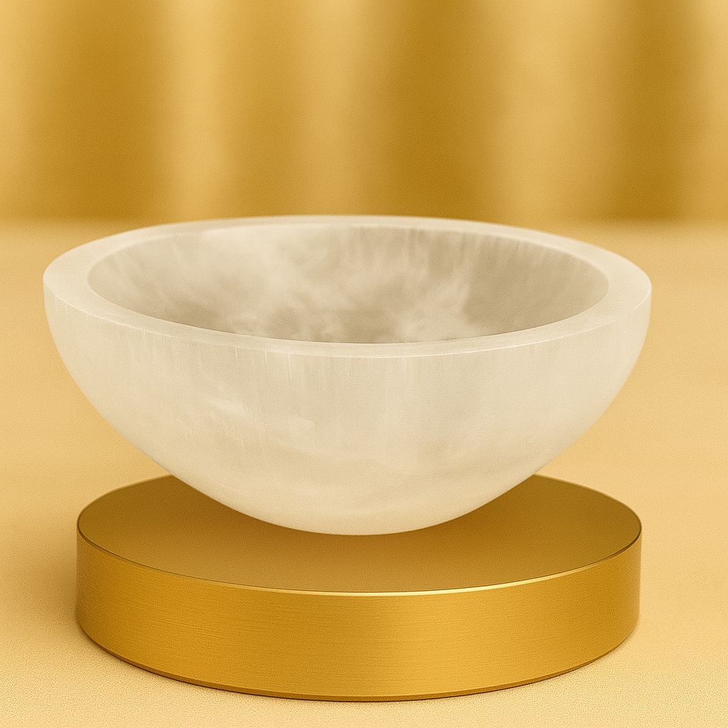 Selenite Bowl