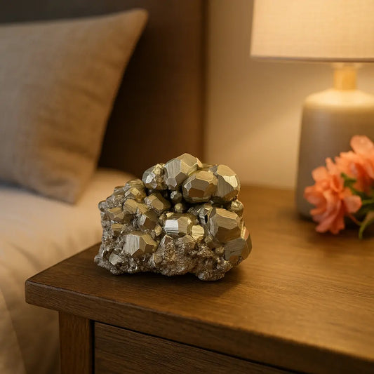 Money Magnet Peru Pyrite Cluster (AAA Quality)
