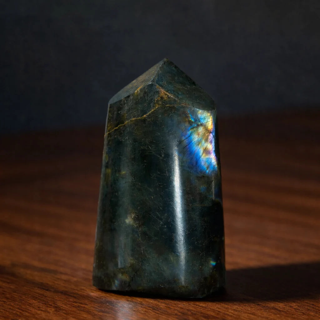 Mystical Guard Labradorite Mini Tower