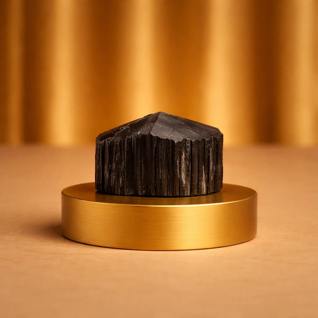 Natural Black Tourmaline Form