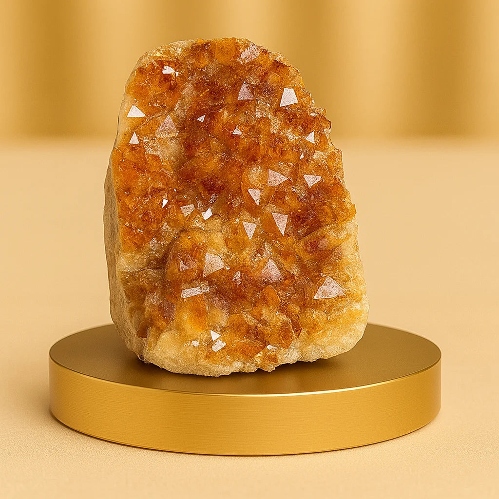 Limited Edition Brazilian Citrine Geode (AAA Quality)