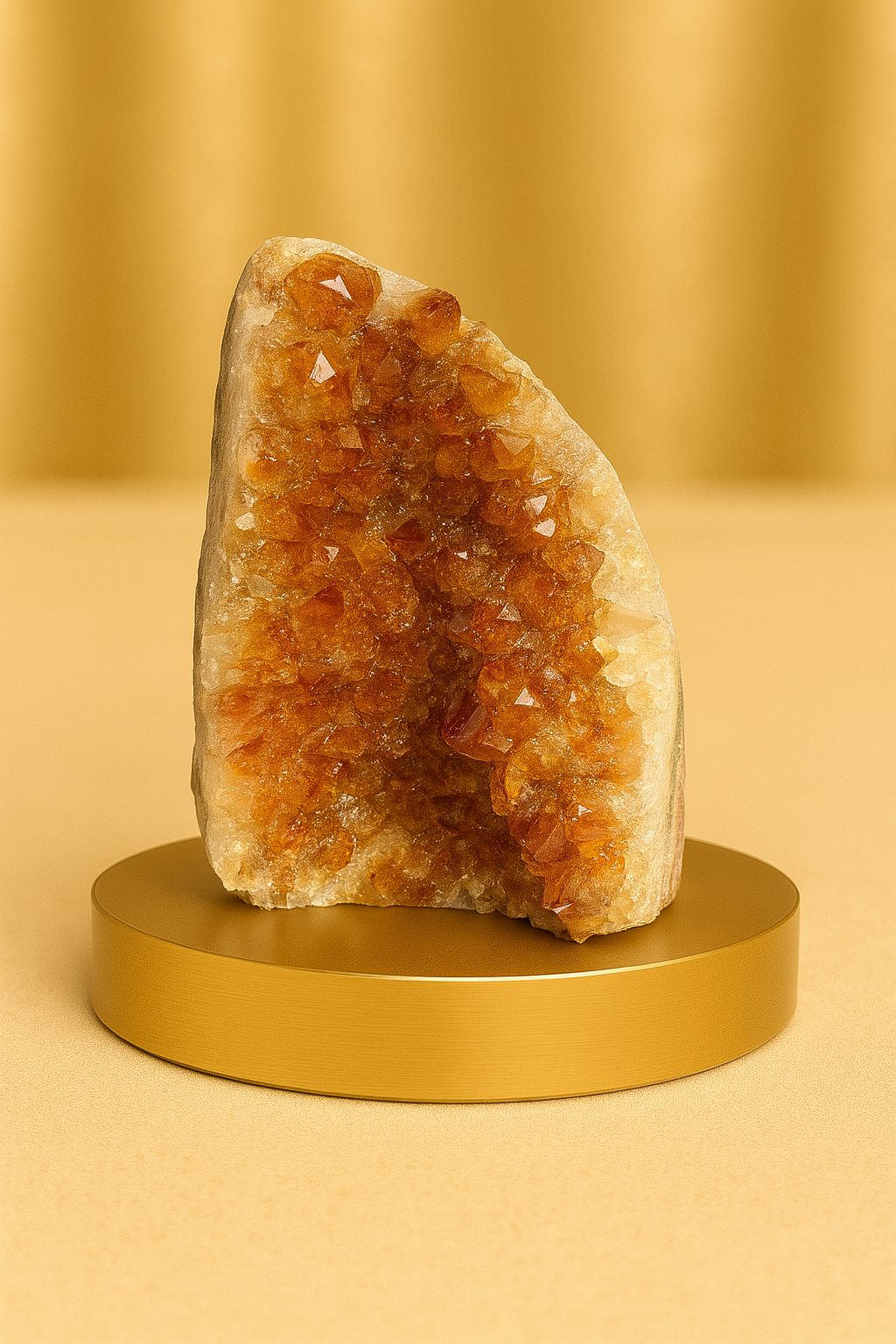 Limited Edition Brazilian Citrine Geode (AAA Quality)