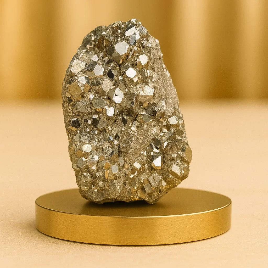 Limited Edition Peru Pyrite Raw Stone