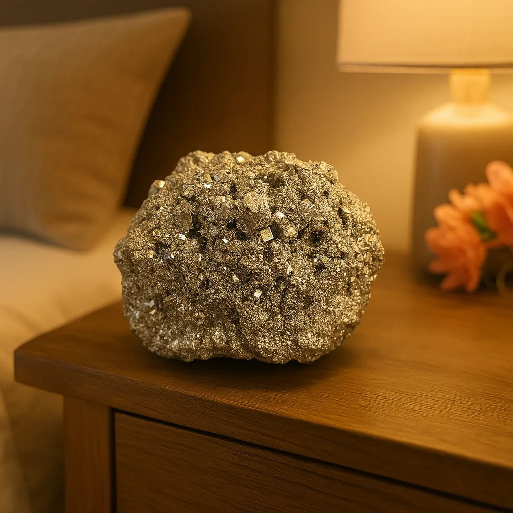 Money Magnet Peru Pyrite Cluster (AAA Quality)
