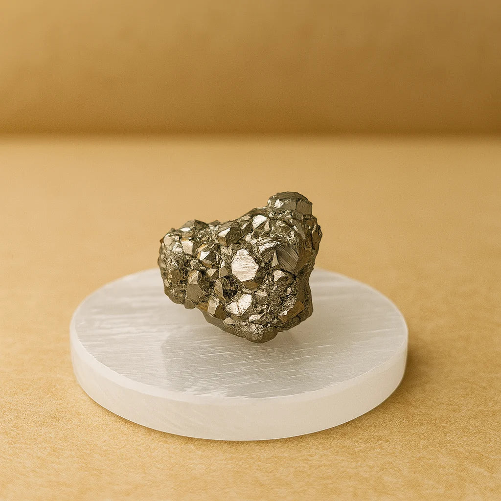 The Prosperity Cleanse Duo (AAA Pyrite + Selenite)