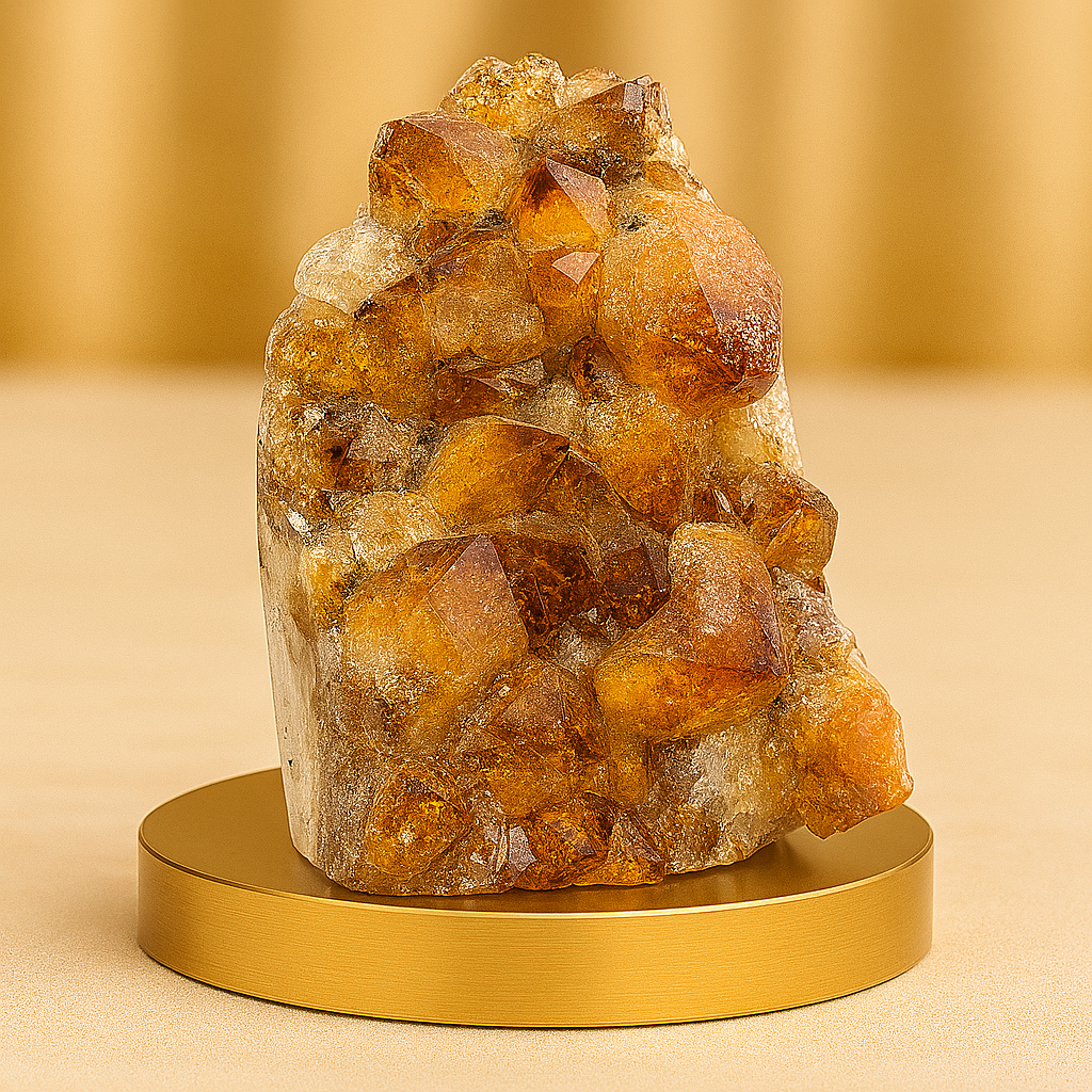 Limited Edition Brazilian Citrine Geode (AAA Quality)