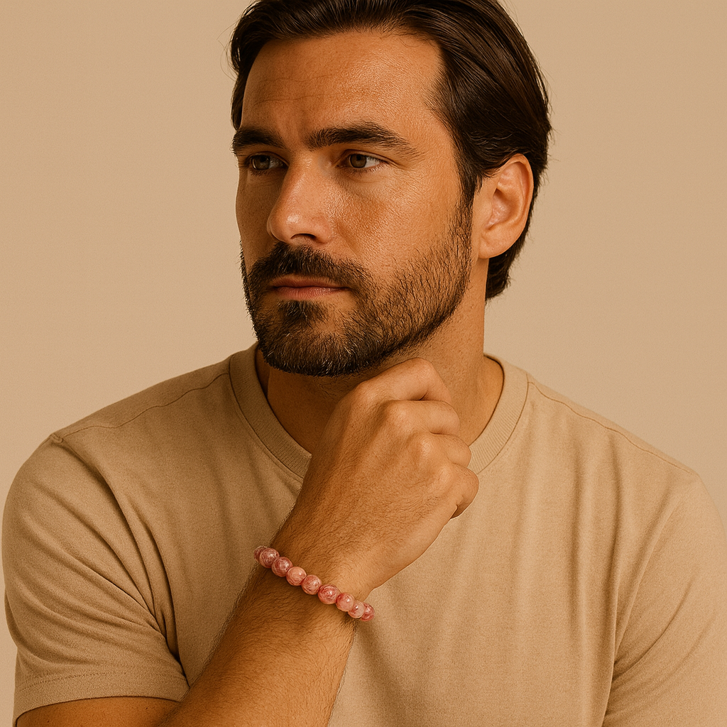 Natural Rhodochrosite AAA Bracelet 8MM With Certificate