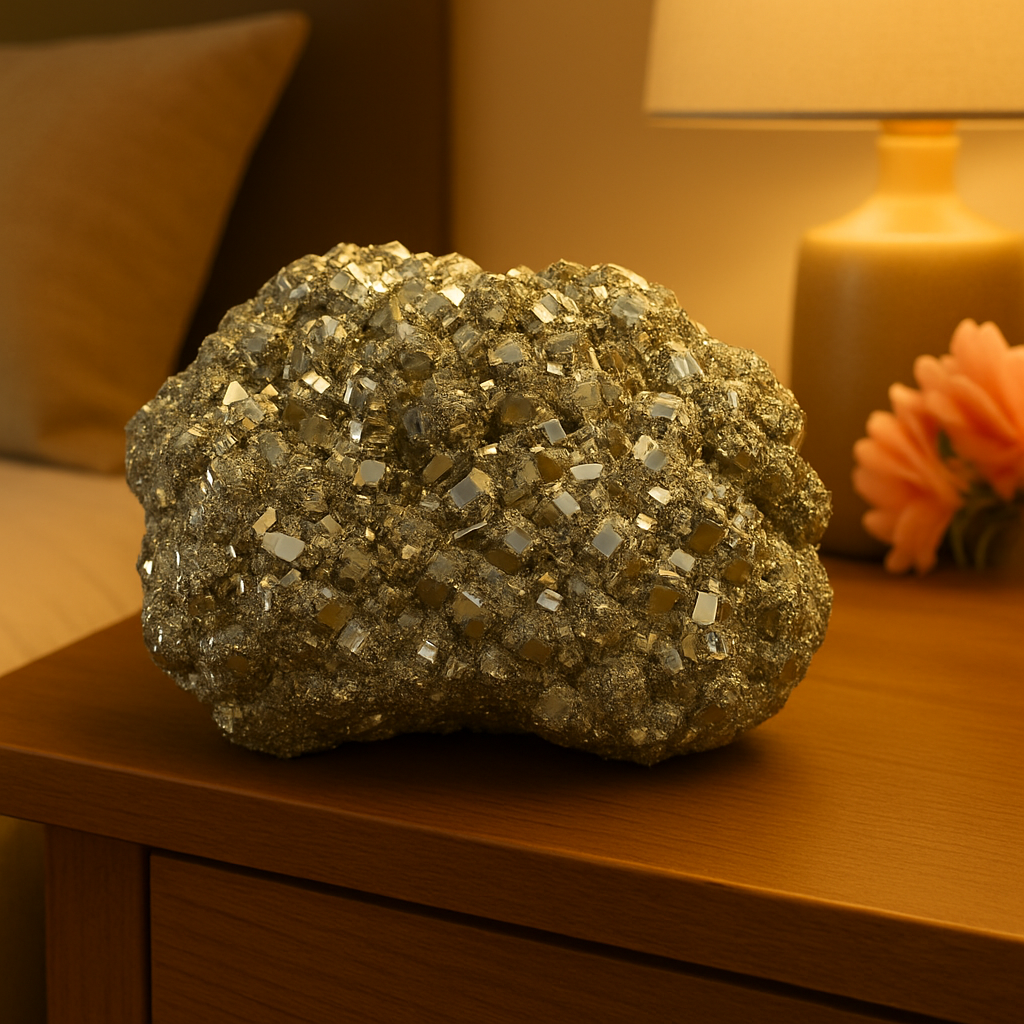 Money Magnet Peru Pyrite Cluster (AAA Quality)