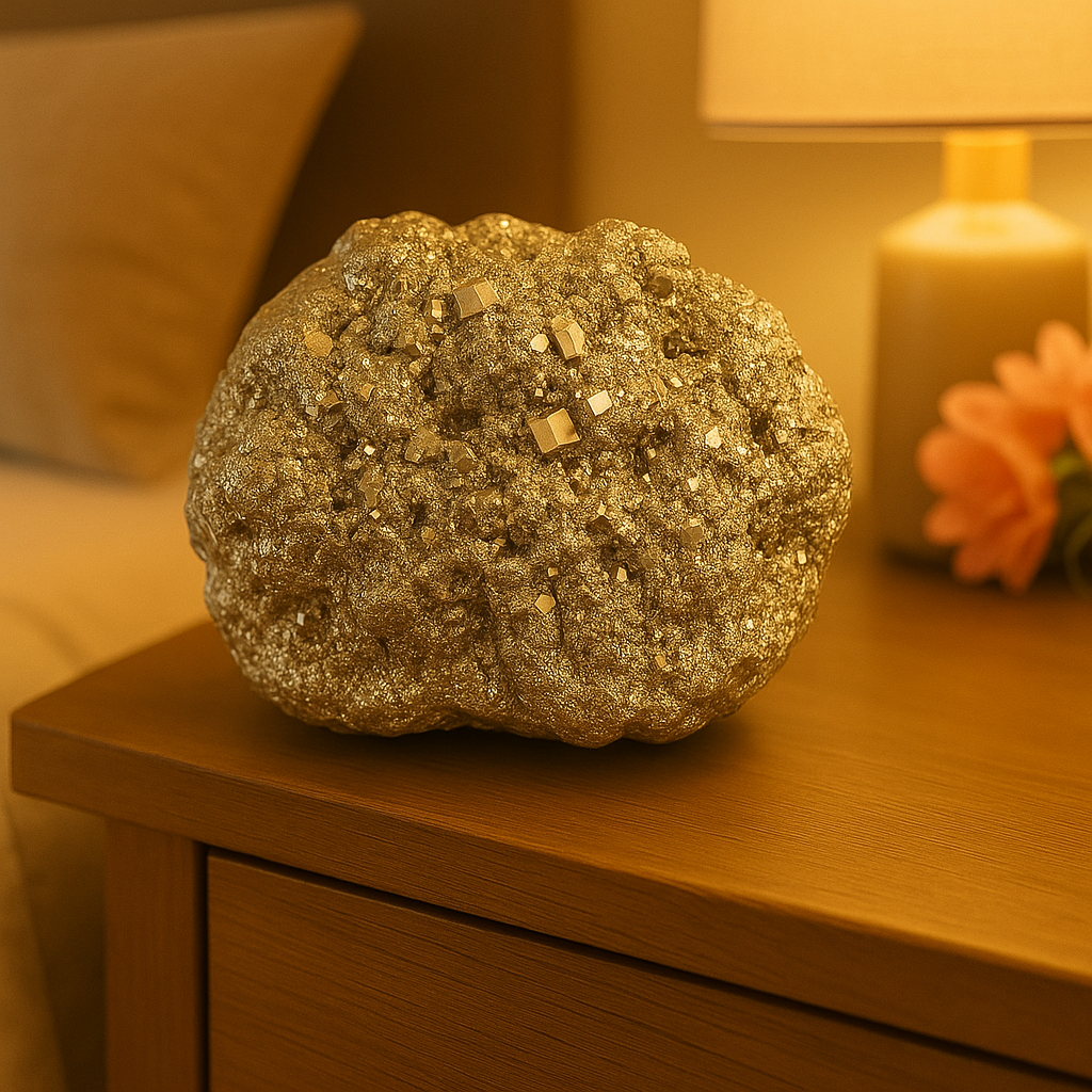 Money Magnet Peru Pyrite Cluster (AAA Quality)