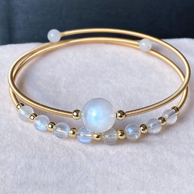 Moonstone Bangle