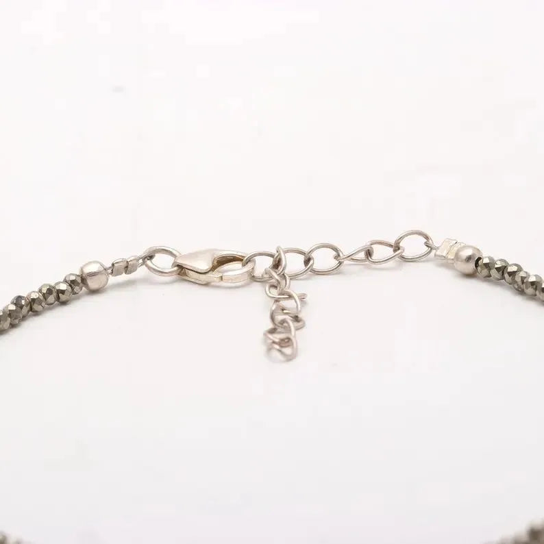 Prosperity Pyrite Anklet – For wealth, protection & radiant confidence