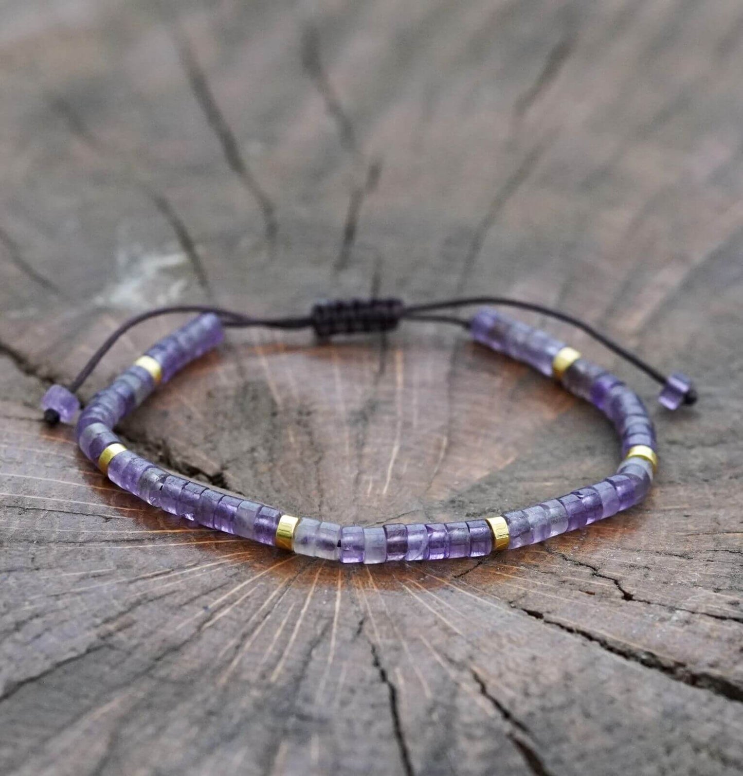 Amethyst Braided Bracelet (Balances mind & Body)