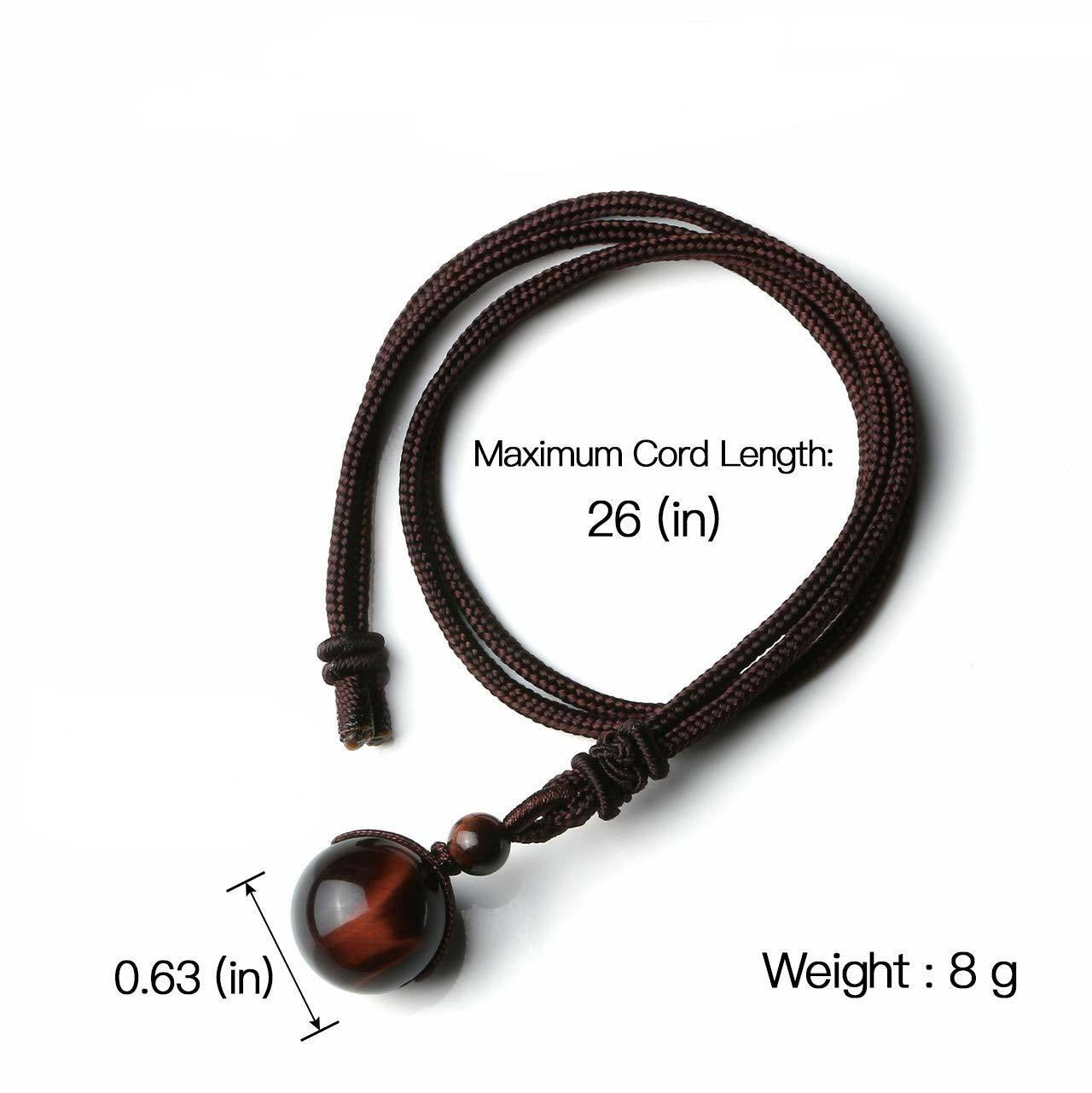 Tiger Eye  Pendant Necklace for Protection