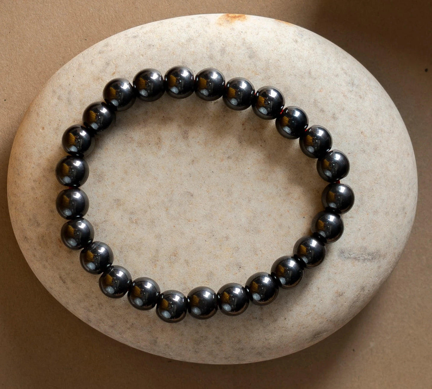 Natural Hematite Bracelet 8mm With Certificate