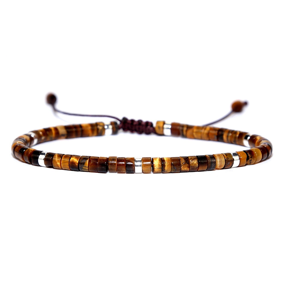 Tiger Eye Braided Bracelet