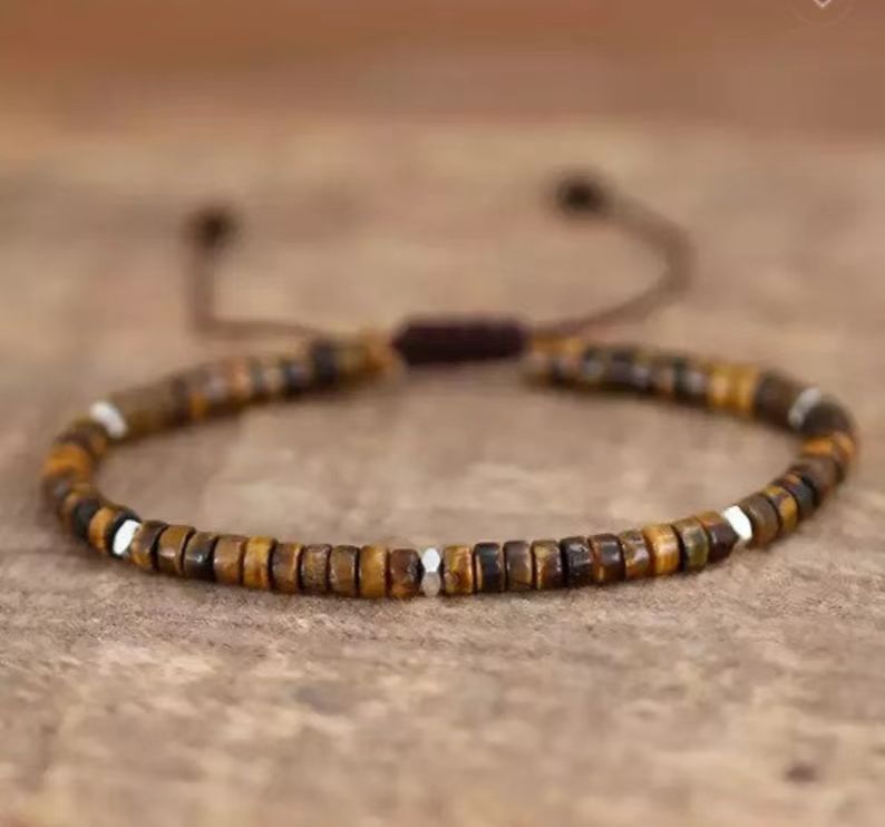 Tiger Eye Braided Bracelet