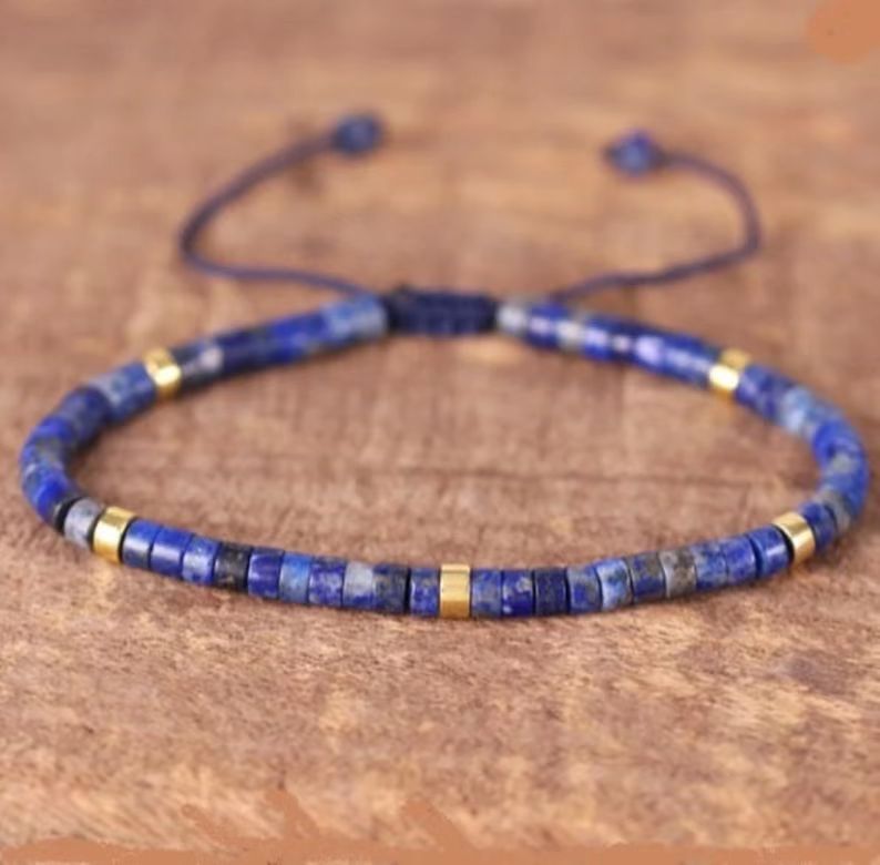 Lapis Lazuli Braided Bracelet
