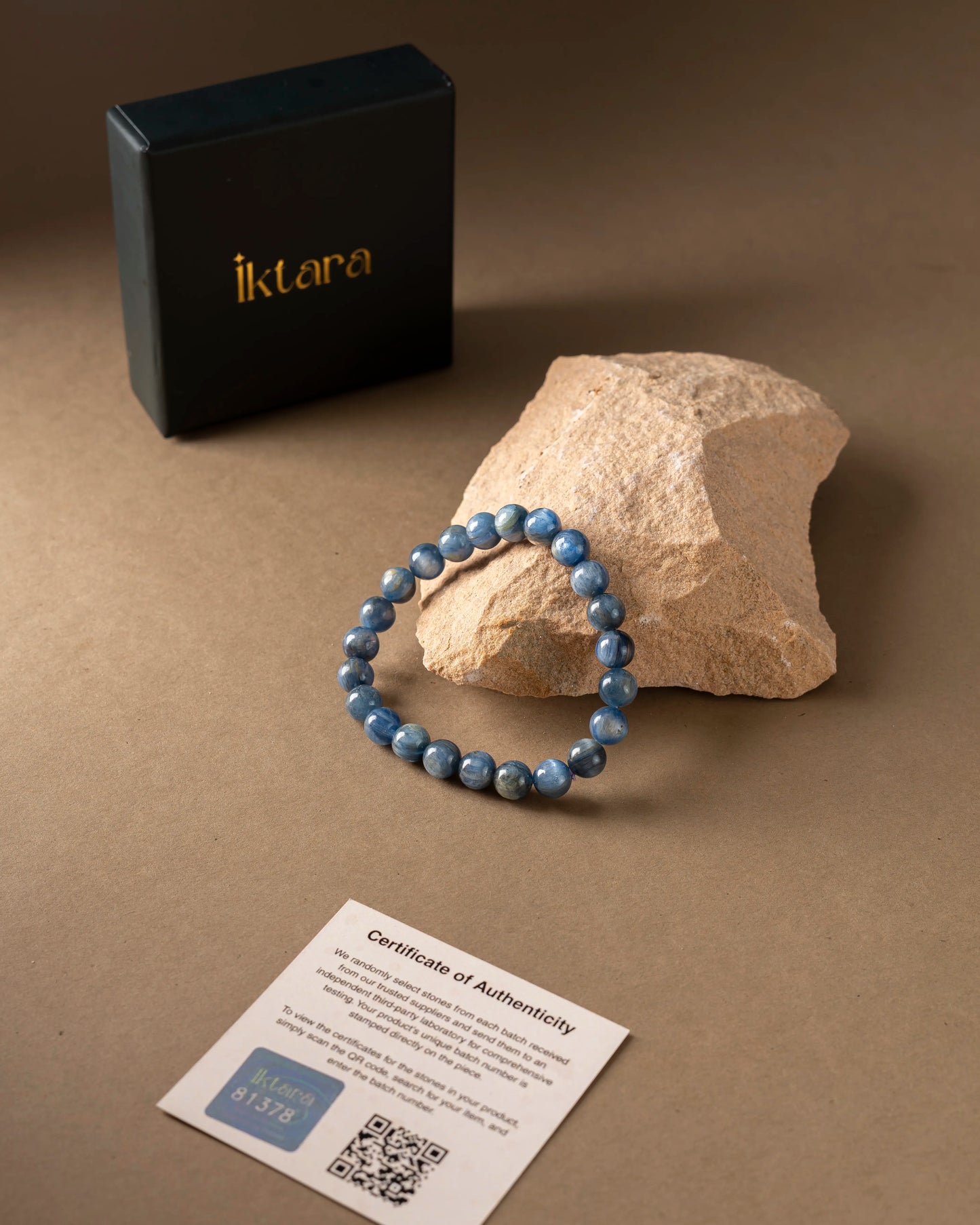 Natural Kyanite AAA Bracelet 8MM With Certificate
