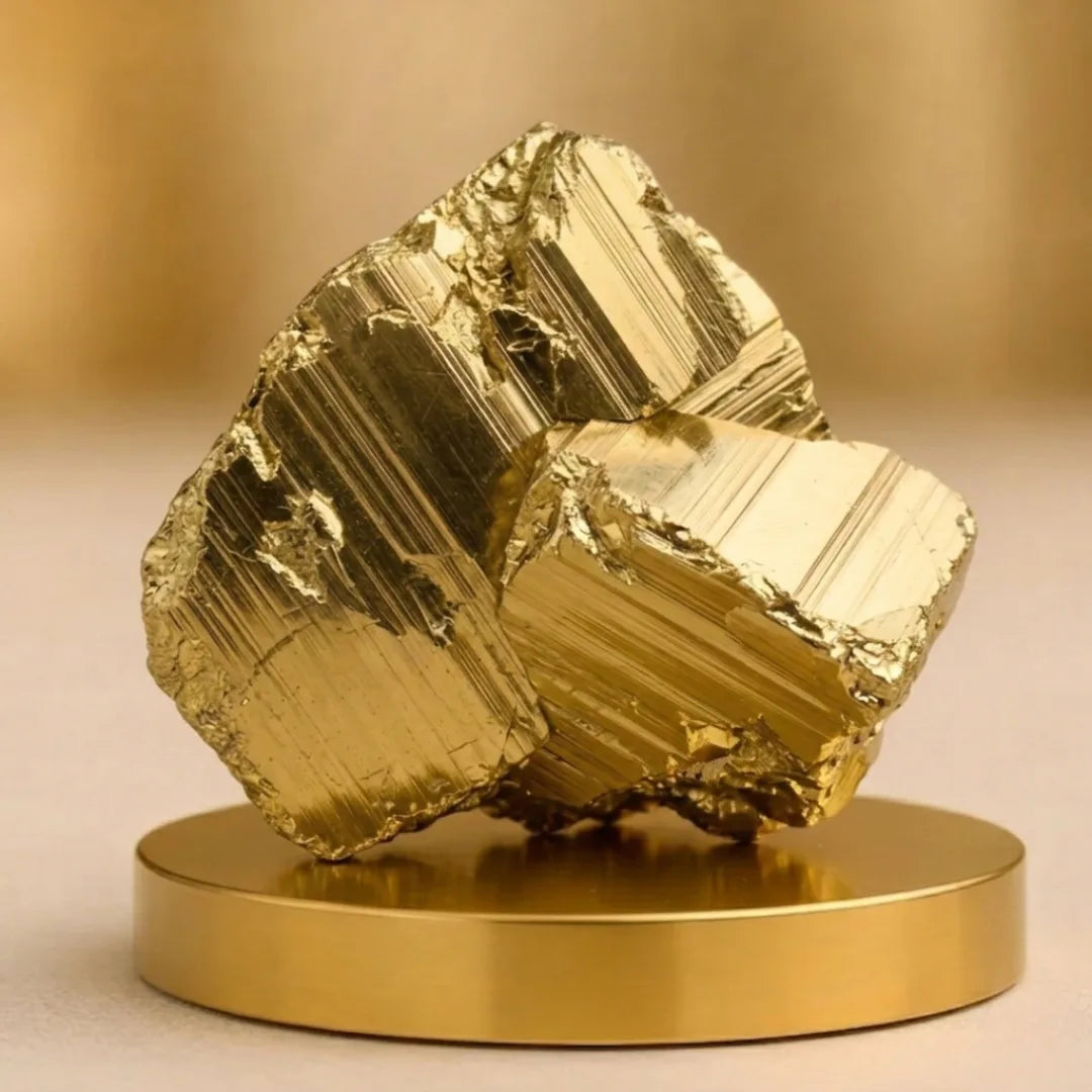 Imperial Peru Pyrite Raw Stones (AAA Quality) (200gm-300gm)