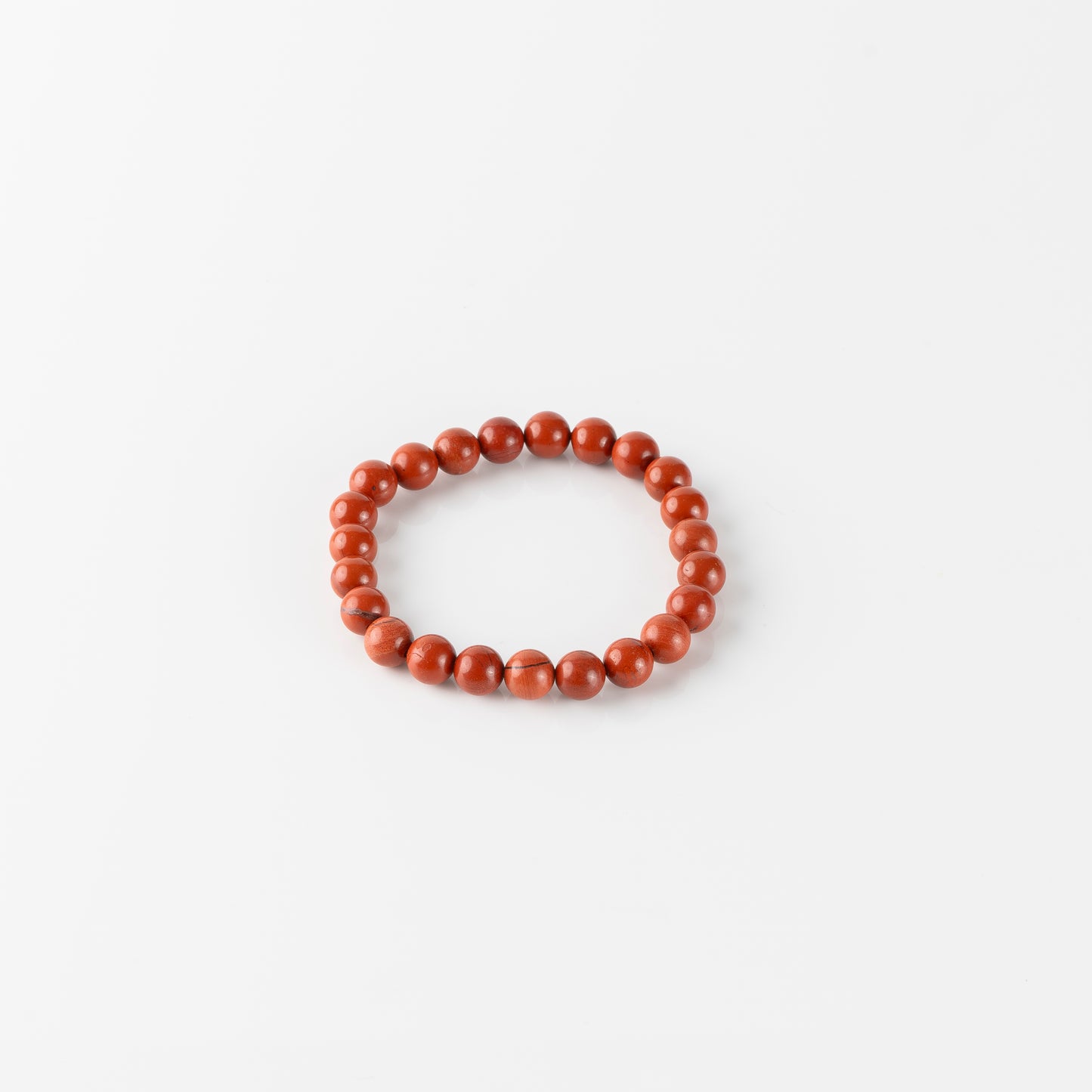Natural Red Carnelian Bracelet 8mm With Certificate
