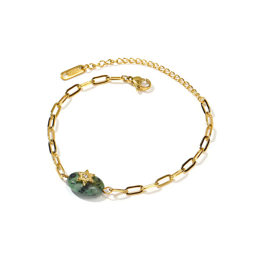 Divine Balance Turquoise Stone Bracelet