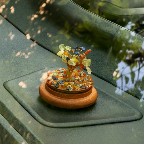 Journey Guardian Crystal Tree - Car Dashboard Accessories