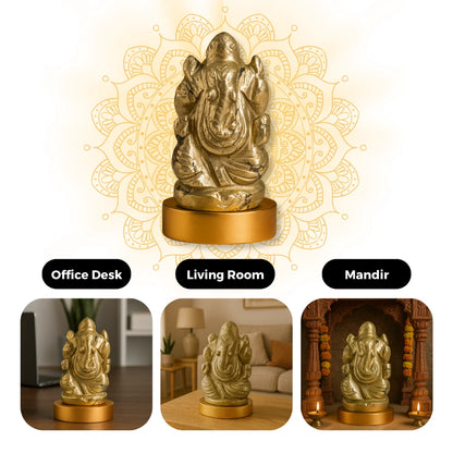 Vinayak Shakti – Pyrite Ganesha (AAA Quality)