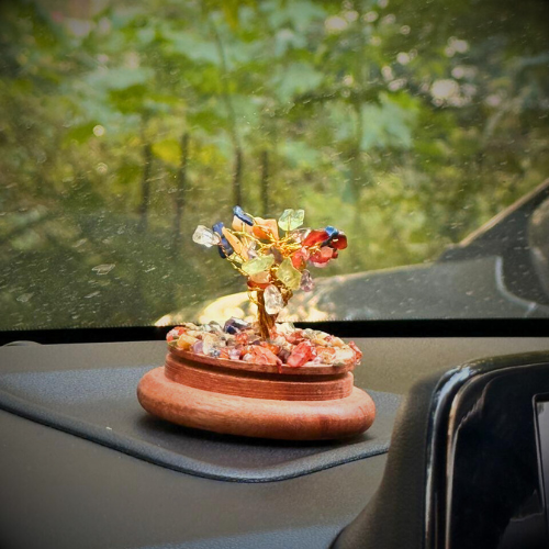 Journey Guardian Crystal Tree - Car Dashboard Accessories