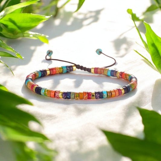 7 Chakra Braided Bracelet (Restore harmony within your mind)