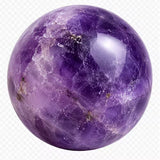 Amethyst Round 8MM Bead Bracelet – Boosts intuition & focus
