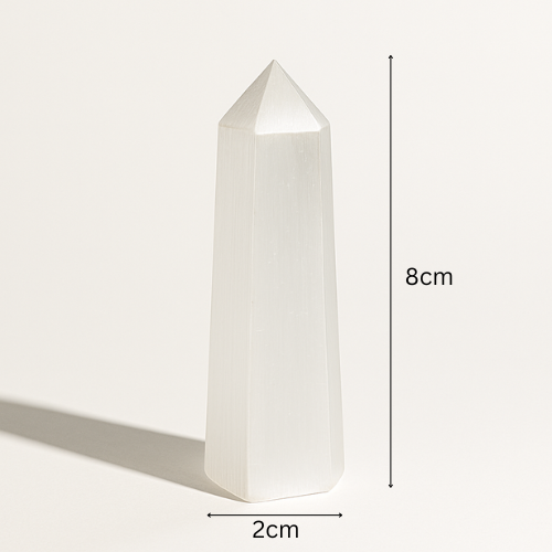 Crystal Radiance Selenite Tower (AAA Grade)