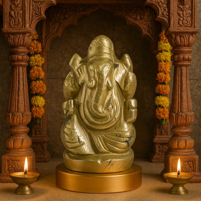 Vinayak Shakti – Pyrite Ganesha (AAA Quality)
