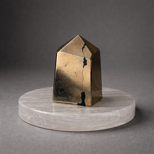 Prosperity Pyrite Mini Tower – Premium Collector’s Edition