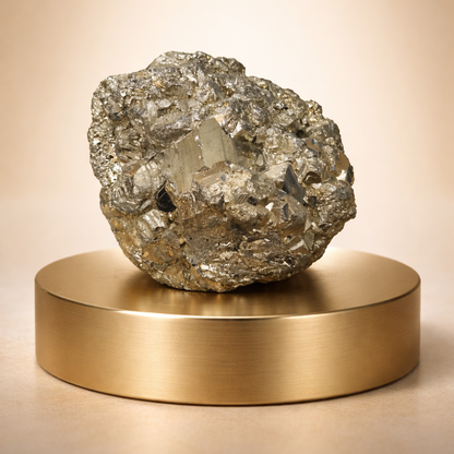 Limited Edition Peru Pyrite Raw Stone