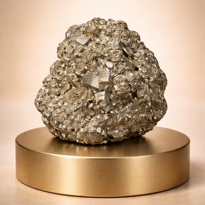 Limited Edition Peru Pyrite Raw Stone