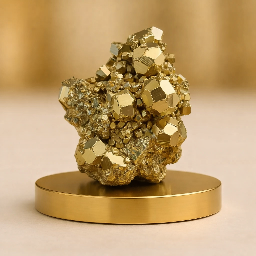 Limited Edition Peru Pyrite Raw Stone
