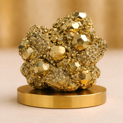 Limited Edition Peru Pyrite Raw Stone