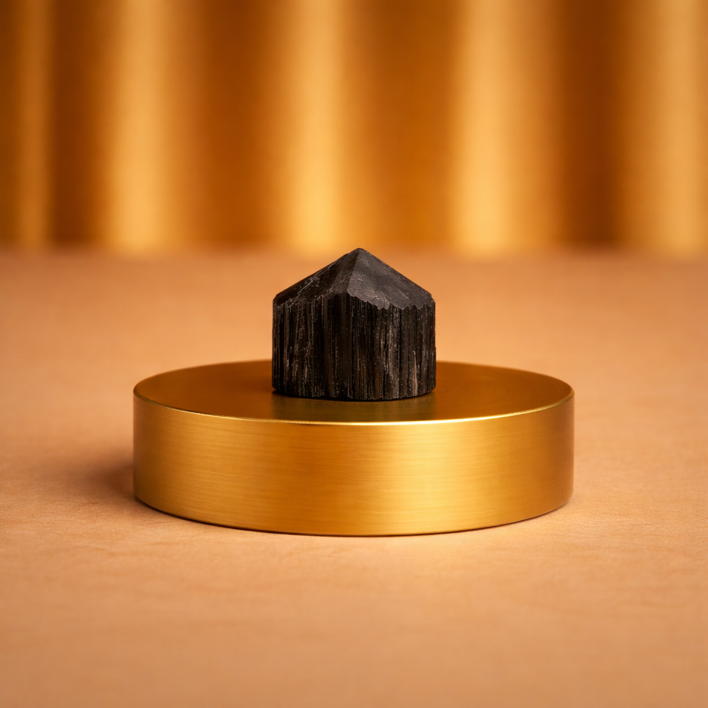 Natural Black Tourmaline Form