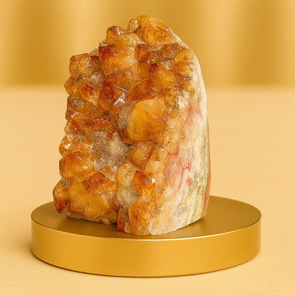 Limited Edition Brazilian Citrine Geode (AAA Quality)