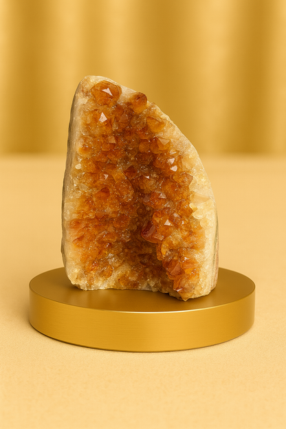 Limited Edition Brazilian Citrine Geode (AAA Quality)