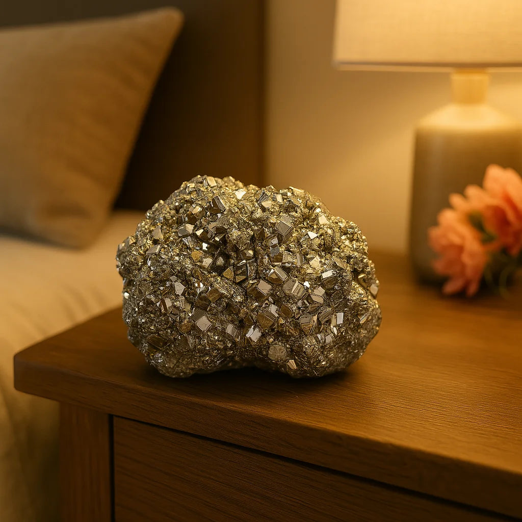 Money Magnet Peru Pyrite Cluster (AAA Quality)
