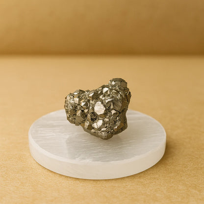 The Prosperity Cleanse Duo (AAA Pyrite + Selenite)