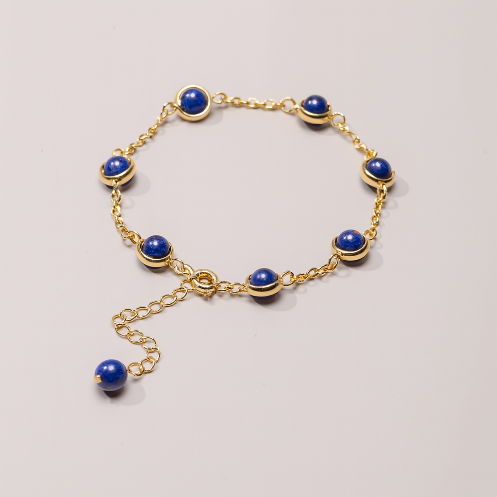 Truth Seeker Lapis Lazuli Chain Bracelet