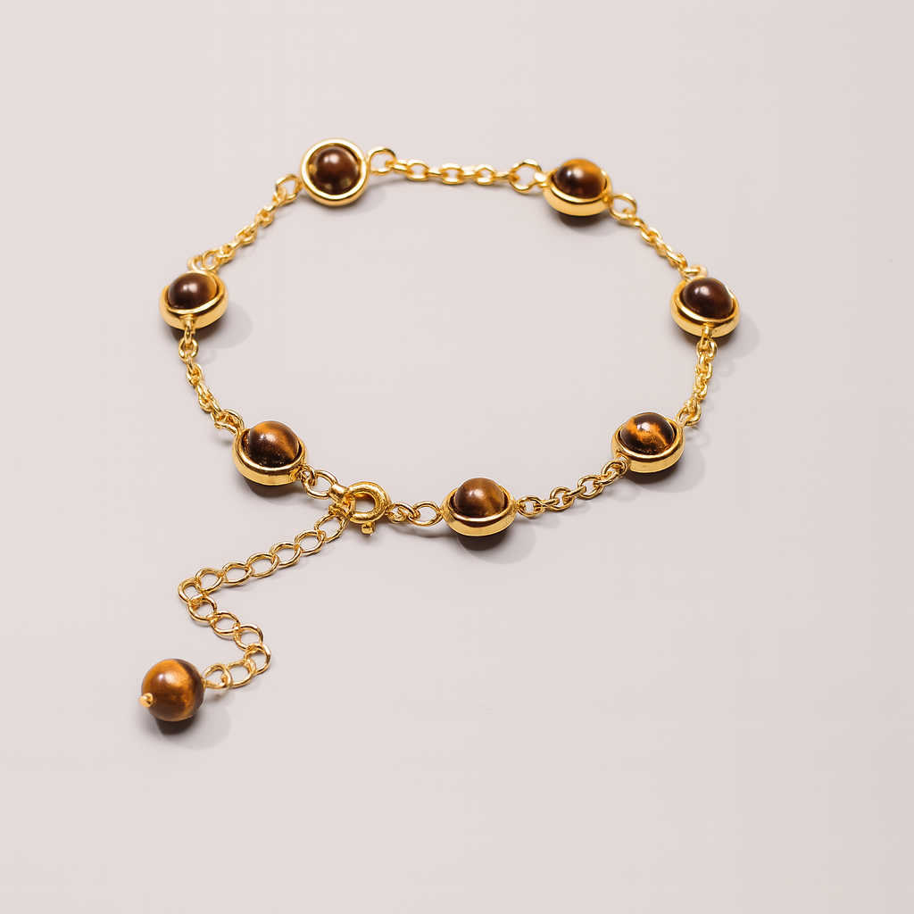 Guardian Stone Tiger Eye Chain Bracelet