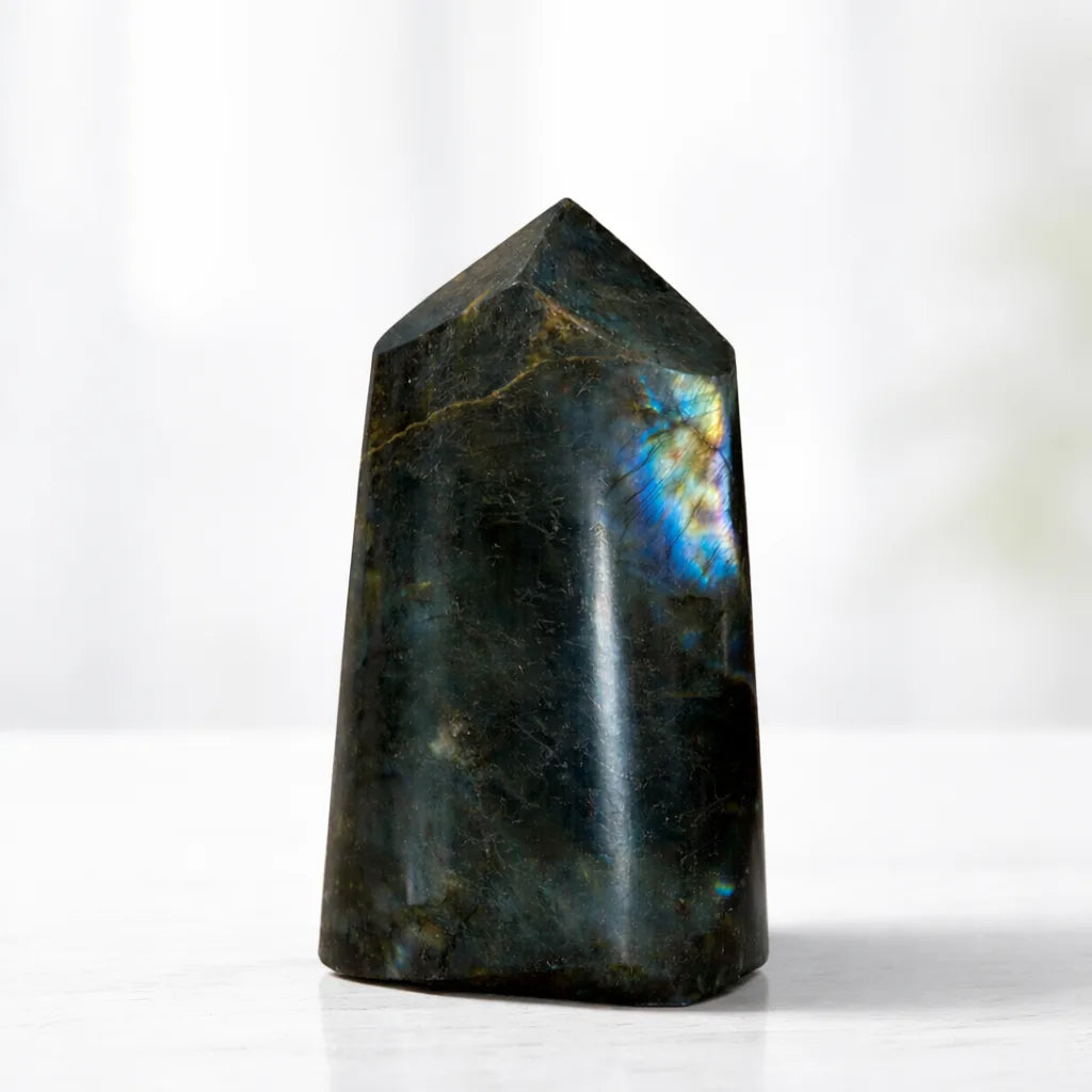 Mystical Guard Labradorite Mini Tower