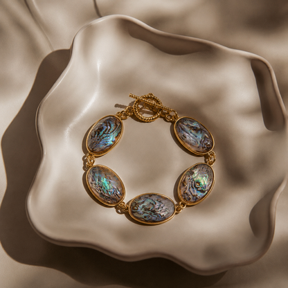 Pearl Tide Abalone Shell Bracelet